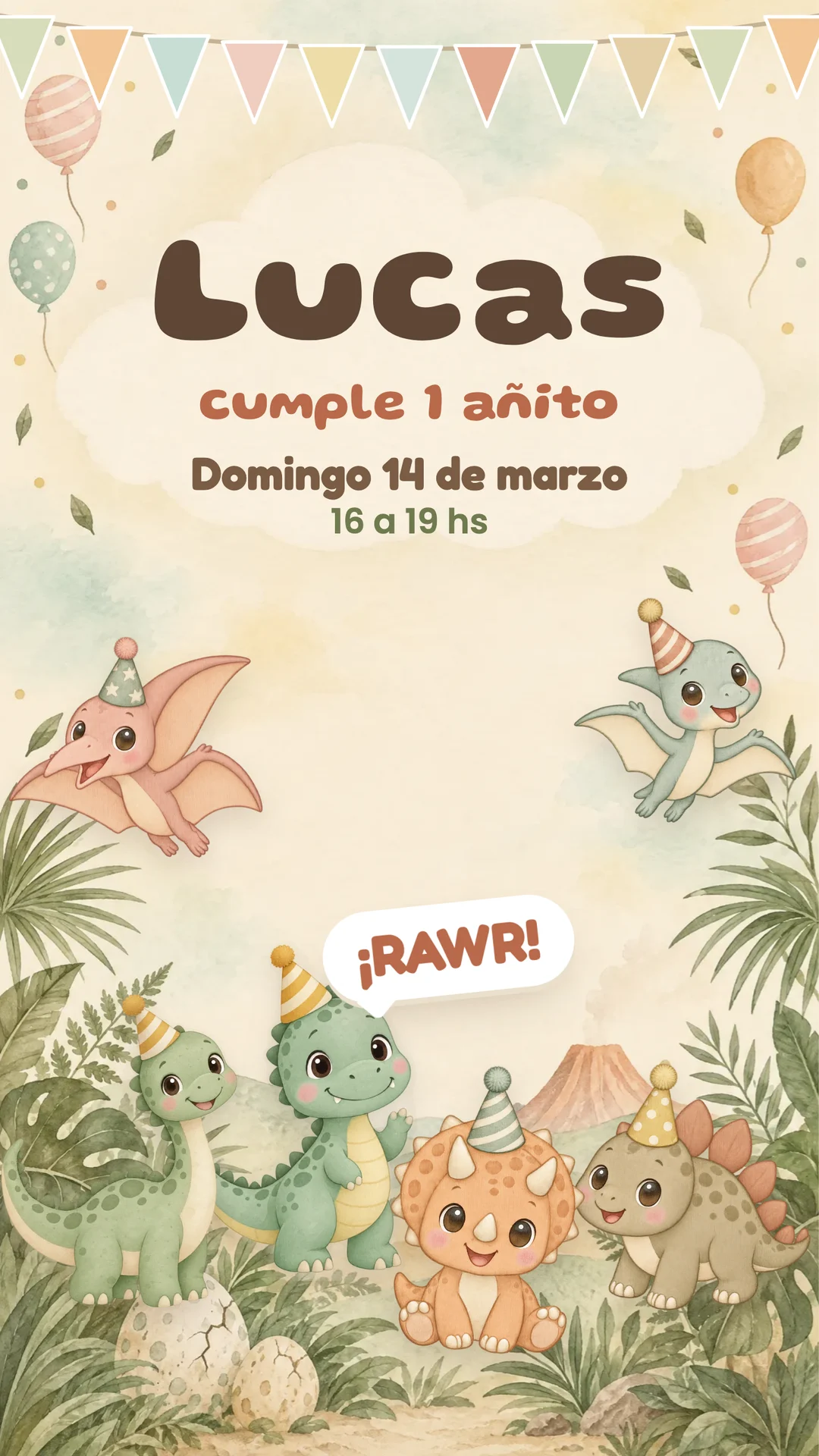 Invitación de cumple